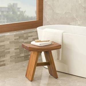 Tuinbad Douche Hydrotherapie Waterdichte ontlasting Bamboe schoenrek Bank opslag Organisator Modern