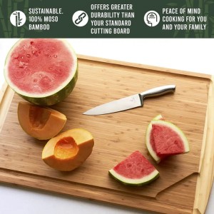 Bamboe keuken hakblok