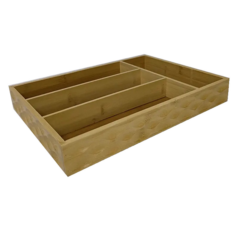 Bamboe -bestek organisator