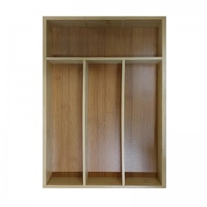Bamboe -bestek organisator