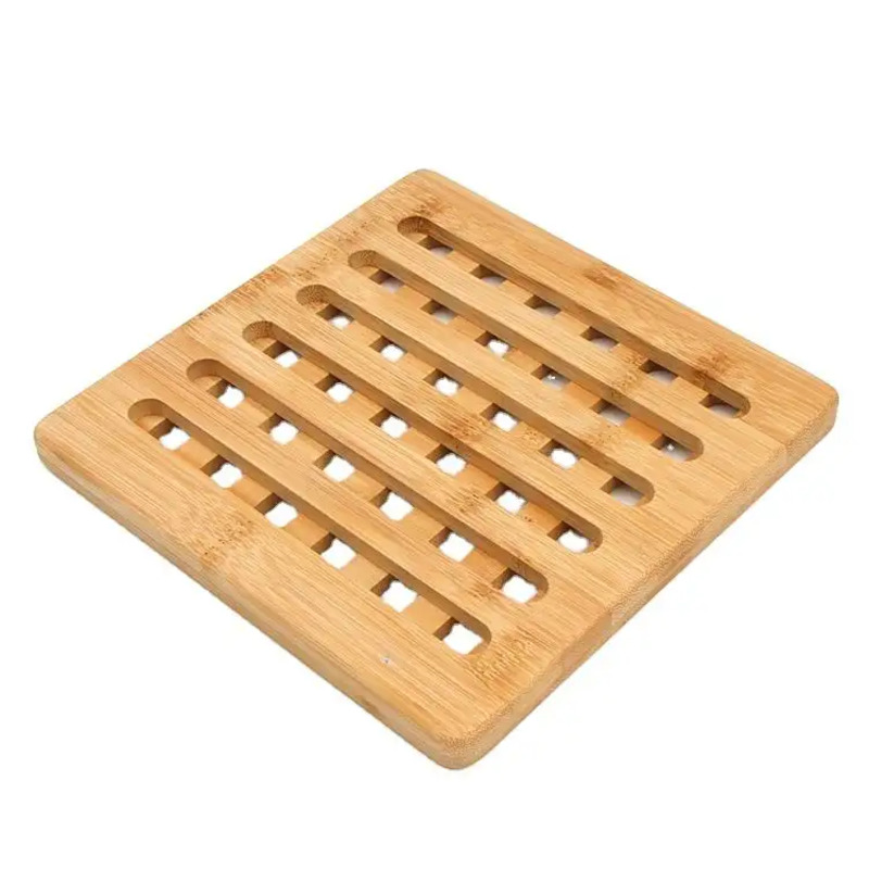 Coaster \\\\ Modern Kitchen Drink Resistant Bamboo Pot Bord Coaster