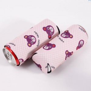 Hoge kwaliteit Eco -vriendelijk slank bier kan koeler aangepast logo gedrukt Coozy