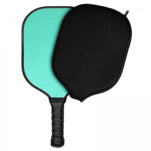 Aangepast logo duurzaamneopreen sport pingpong tafel tennis badminton racket case pickleball peddel deksel beschermhoes