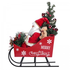 Tm-95113 50*27*60 Santa Claus met Sleidge