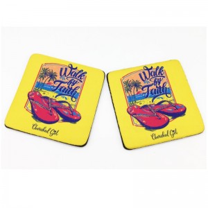 Hoge kwaliteit Neopreen Coaster Custom Logo Hot Neopreen Coaster