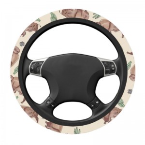 Universal Fit auto -accessoires Aangepaste wasbaarneopreen stuurwielafdekking