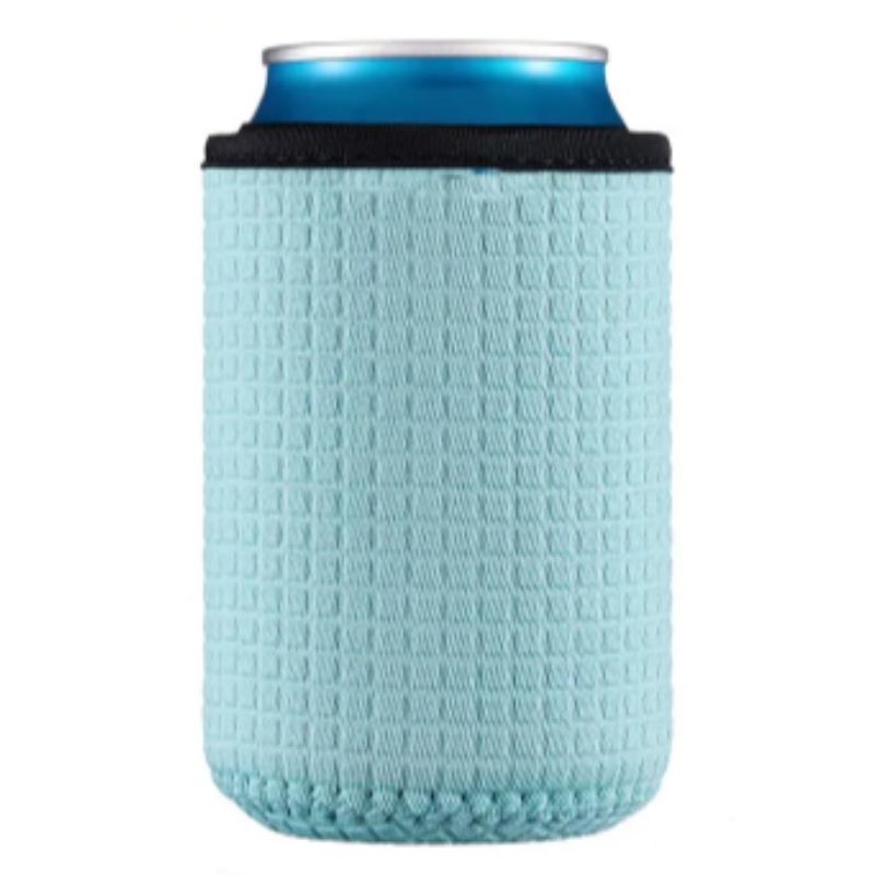 Aangepast logoneopreen bier kan koelere mouw voor kampeerfeestje koud drankje stompe houder 3mm koozy geïsoleerde cola kan koezige spaties