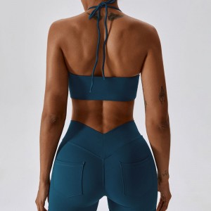 SC1065 2023 Nieuwe Custom Active Wear Yoga Suit Set Fitness V Cut Scrunch Back Back Yoga Shorts Yoga Fitness Sets