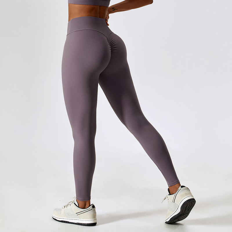 SC10107 Aangepaste ademende vierweg stretch broek Stretch High Taille snel droge yoga legging voor vrouwen