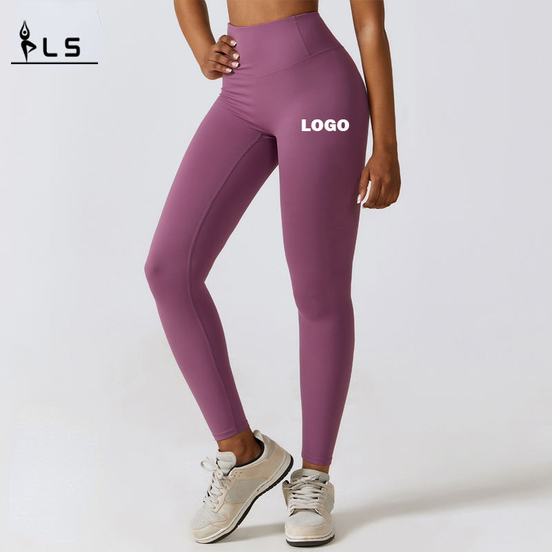 SC101111 Vierweg stretch Leggings for Women 2023 V Back Fitness Gym Draag kleding Yogabroek Leggings