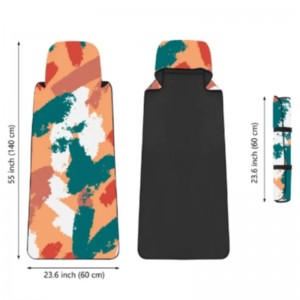 Niet-slip aangepaste printauto\'s rubberen basisneopreen stoelhoes