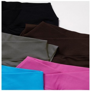 SC10122 BOOTY PANK DRAMEN VROUWEN \\\\ \'s Butt Tifting Yoga Leggings v Shape Dames Yoga Pants Active Wear Leggingsnaadloos