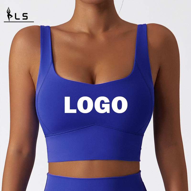 SC10186 High Impact Draad gratisnylon sporttraining beha crop topnieuwe stijlvolle sexy high impact sport beha