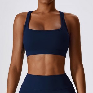 SC10189 Women Fitness Racer Back Sport Bra Yoga Wear Soft Support Compressie Yoga sexy sportbeha