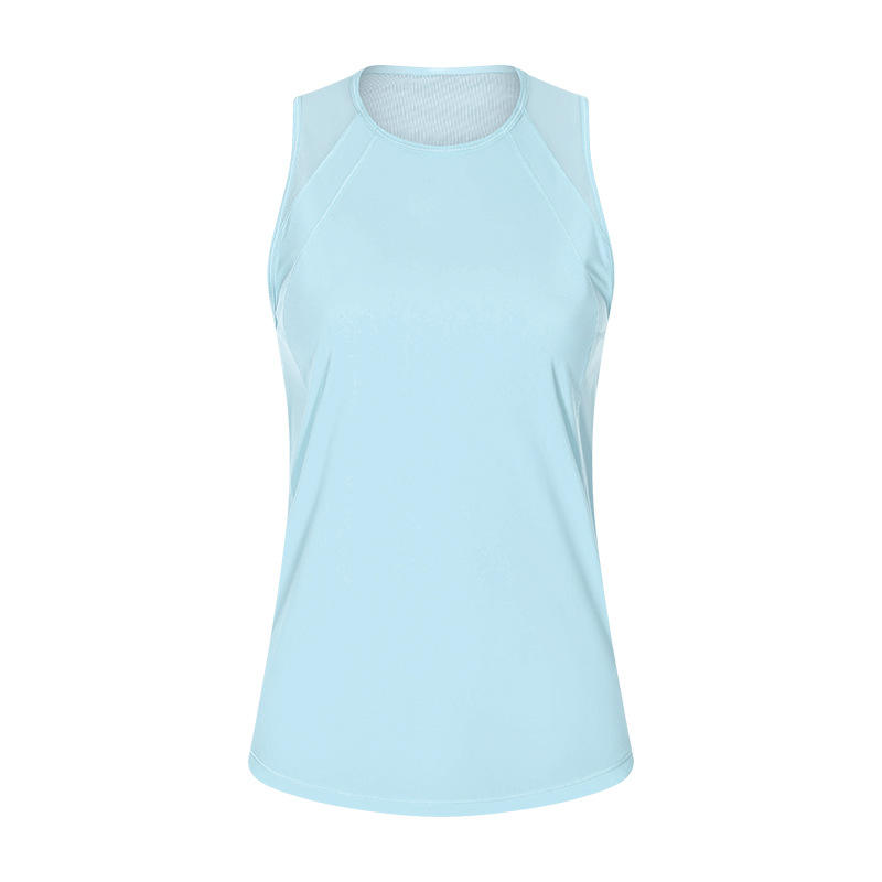 SC10244 Spring Fashion Loose Blouse Yoga Vest Tank Tops Hollow workout Tops Yoga Women's tanktop