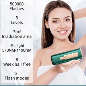 IPL Herenverwijdering 2023 Laser Haarremover Epilator Sapphire Ice Cooling Haartferne