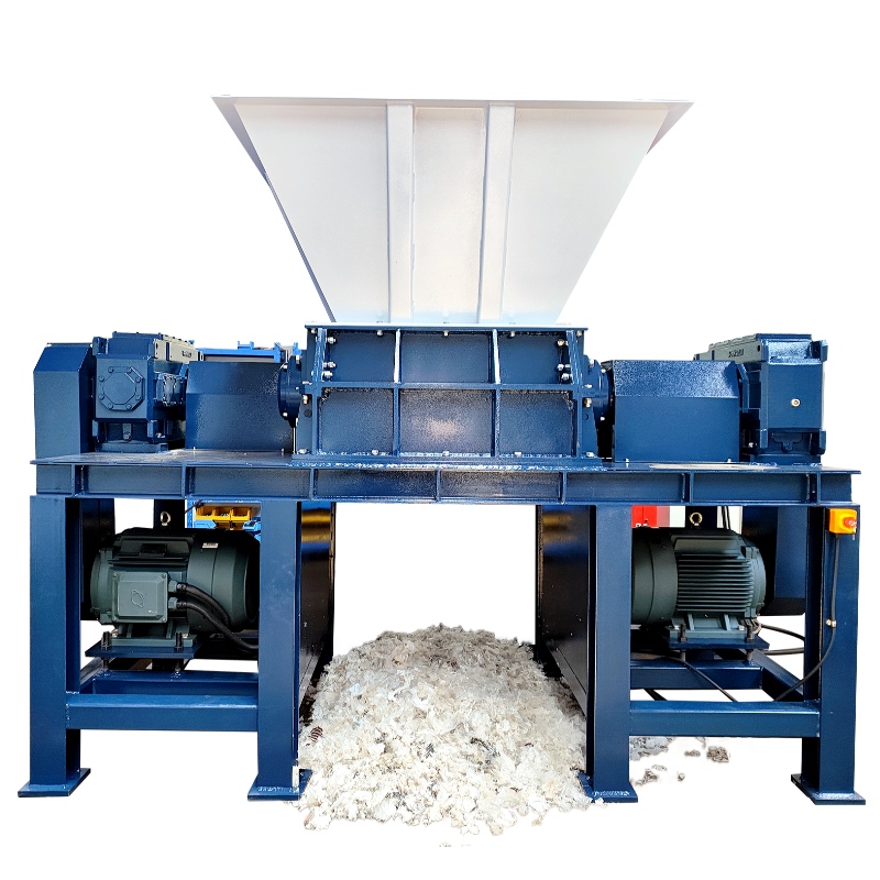 Double shaft shredder