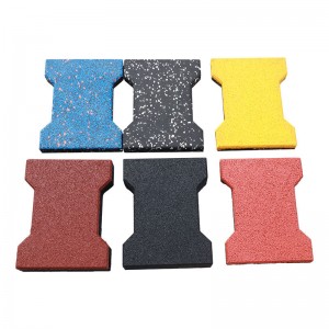 Hondenbotvormig rubber