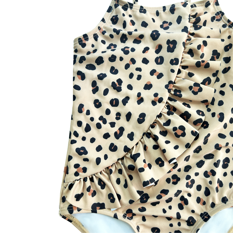 HALTER EEN-PIEF DROOM Luipaardprint