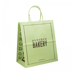 Groothandel gerecyclede materialen Craft Bolsa de Papel Wegwerp bruine witte kraft papieren zakken voor voedselcake wijnverpakking