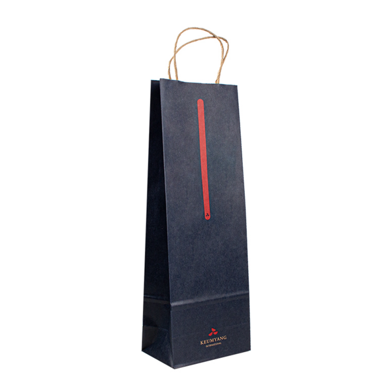 Groot formaat groothandelsprijs bruin kraft papieren zak met aangepaste print logo winkelpapiertas