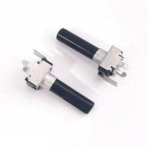 Rotary Potentiometer: DB-09K 3 PINS enkele bende 9 mm verticaal