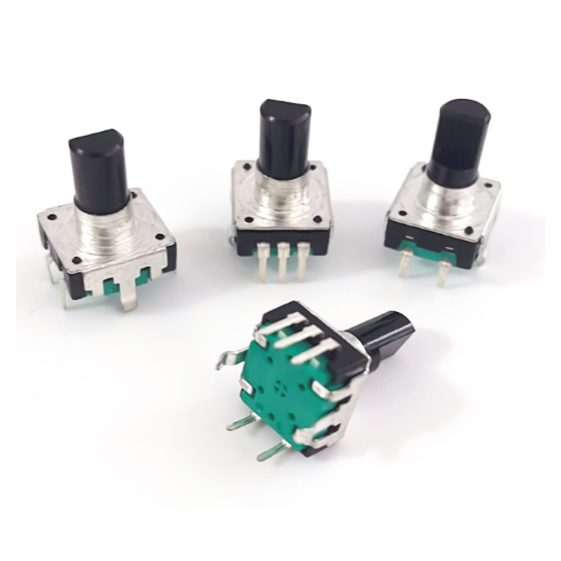 Rotary Encoder: DB12 Encoder Codering 5Pin 24 Positie met drukknopschakelaar Handgreep