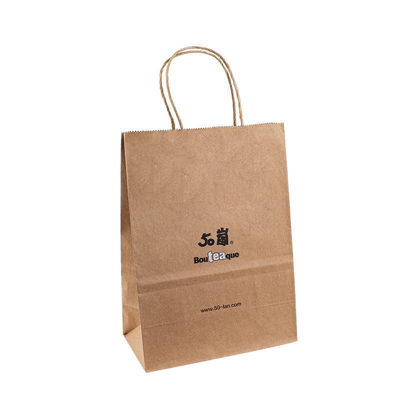 Designer papieren zak kraft premium papieren zakken logo handgreep kraft papieren zak china bruin kraft papieren zakken