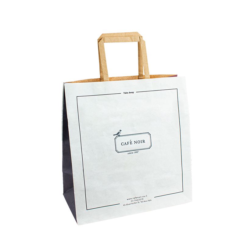 papieren zakken op maat gemaakte eigen winkelpapiertassen bolsas papieren boodschappen tassen