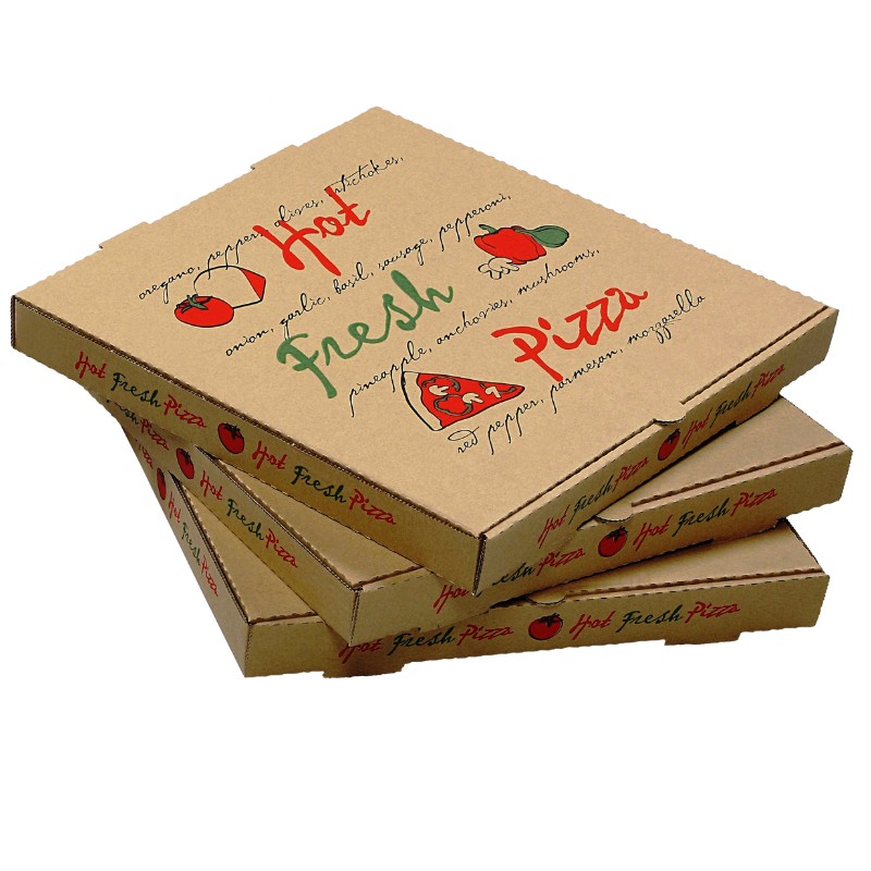 Gedrukte kraftpizzabak