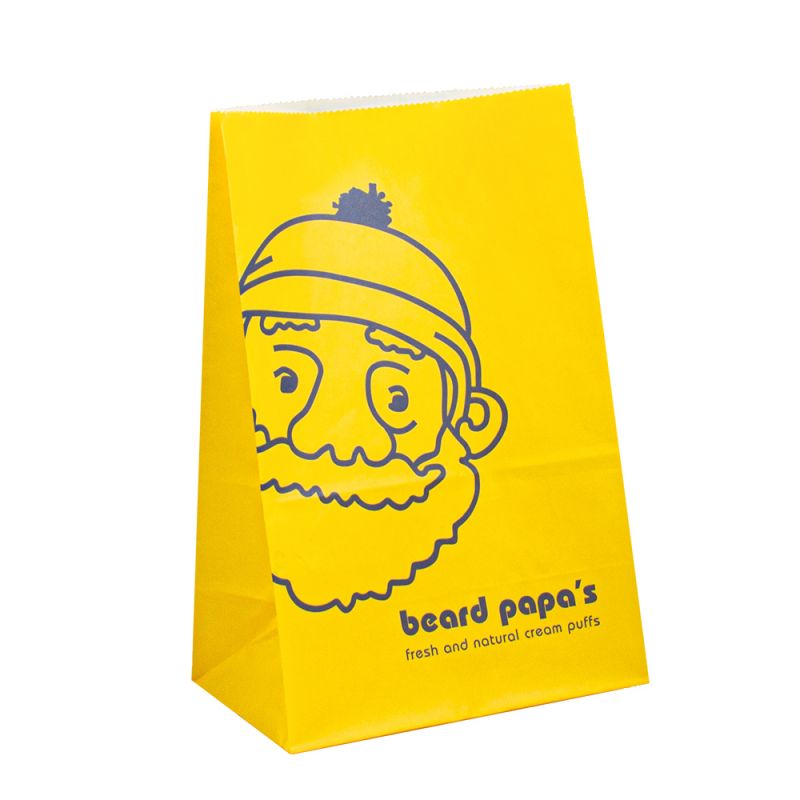 Papierzakken met uw eigen logo snoeppapiertas Aangepaste afdruk Logo Aangepaste papieren zak eten papierzak