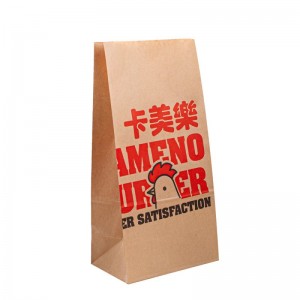 bolsas papieren draagtassen kraft tas aangepaste voedsel bolsas papieren zakken voor voedselverpakking