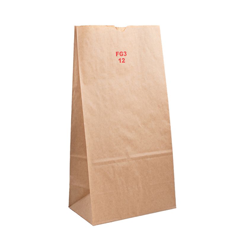 Embossing Kraft Paper Packing Bags Food Grade Materiaal Uncoated voering