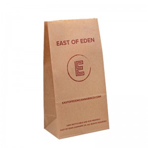 Niet -gecoat voering Voedselgrade wegwerpbare kraftpapierverpakkingszakken