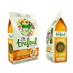 Aangepaste Big 10kg 15kg 15kg 20kg Hersluitbare Zipper PLA PBAT Biologisch afbreekbare Plastic Pet Dog Treats Feed Snack verpakkingszak voor voedsel