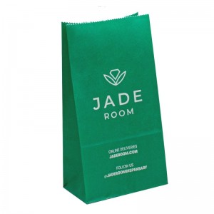 Vetvrij gefrituurd voedsel oliebestendig brood hamburger donuts afhaalmaaltijden kraft papieren zakken