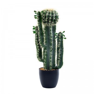 Hoogwaardige aangepaste decoratieve groot formaat faux cactus kunstmatige cactusplanten
