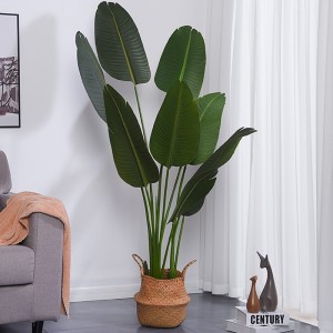 Factory Directe kunstmatige boom Duurzame levendige Allseizoen Traveler \\\\\'s Palm For Garden Leverancier Indoor Outdoor Bruiloft Decor