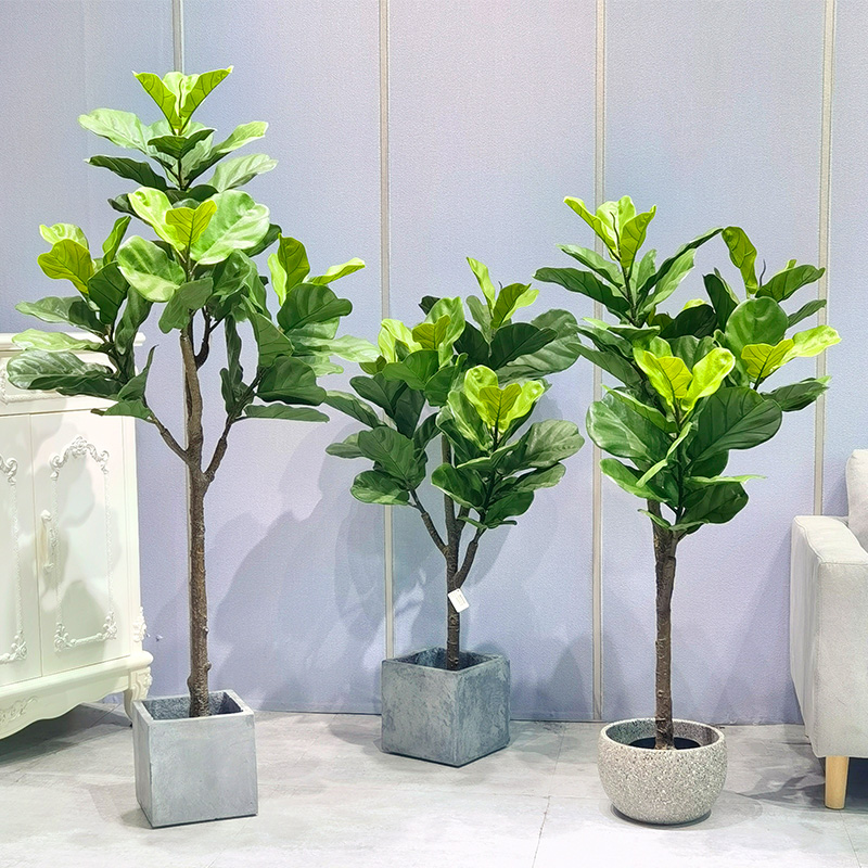 Groothandel kunstmatige boom bijnanatuurlijke ficus duurzame levendige vioolblaadvijg voor tuinleverancier indoor buiten bruiloft decor