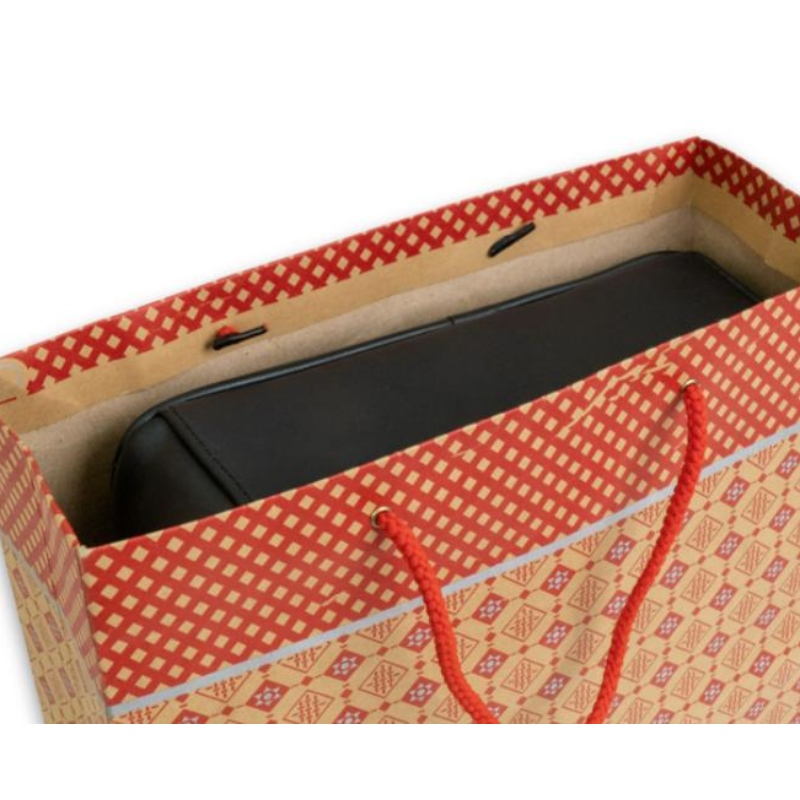 Luxe feestelijk aangepaste gedrukte papieren winkelen Gifting Bag Factory gemaakt groothandel hoge kwaliteit