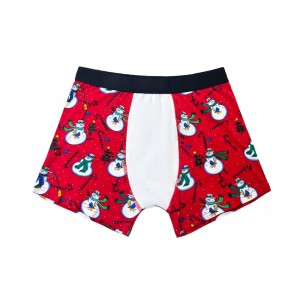 Aangepast logo hoogwaardige ademende bokser met een vaste kleur heren slips ondergoed