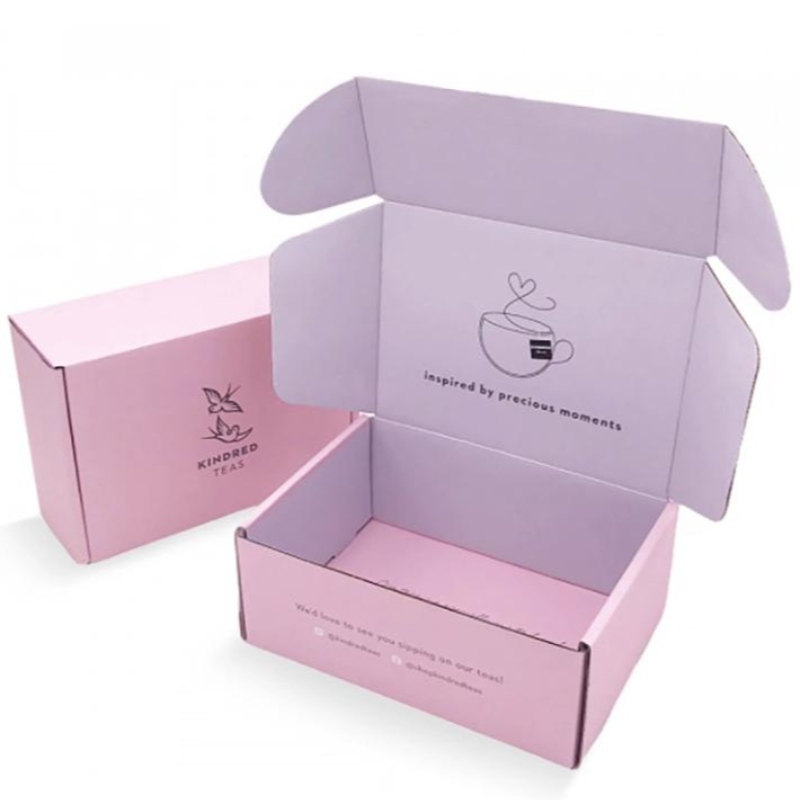 Aangepaste luxe bedrukt logo opvouwbaar karton kraft papier parfum kleding schoenen sieraden verpakking verzending pakking mailer kerstcadeau karton doos