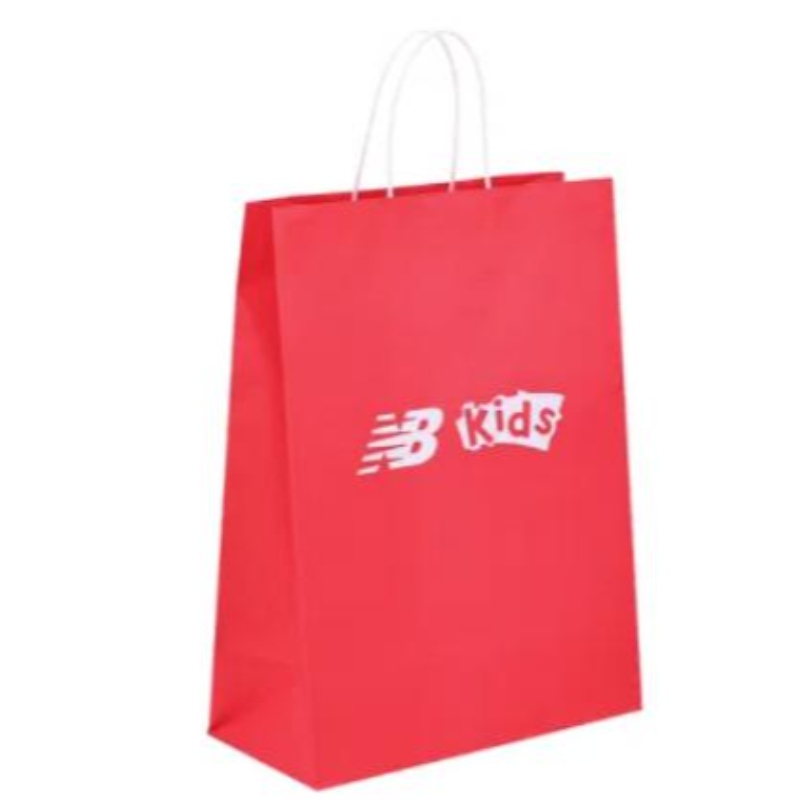 White Brown Kraft gerecycled Custom Made Shopping Carrier afhalen Retail Groothandel Mode Gift Promotionele papieren tas