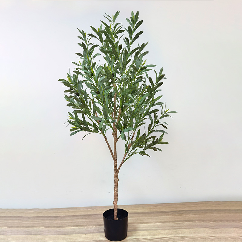 Aangepaste maat faux boom bonsai planten duurzame levendige olijfboom voor tuinleverancier bruiloft decor tuinierendecoraties