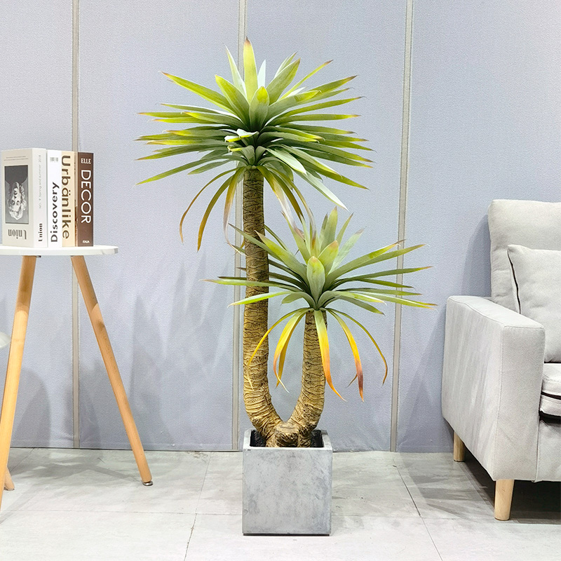 Decoratieve simulatietuin sierlijkse seizoen levendige dracaena -boom voor tuinleverancier bruiloft decor tuinieren decoraties