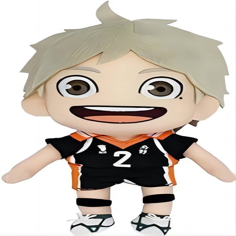 haikyuu !! Tadashi Yamaguchi Sugawara Kageyama Tobio Gevulde pluche, 9 \\ \