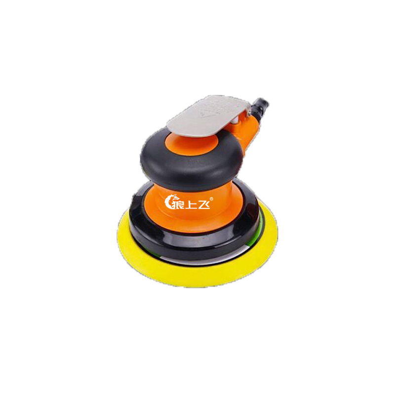 6 inch pneumatische schuurauto wax machine schoonheid polijsten luchtmolen droge molen schuurpapier polijstmachine vacuüm
