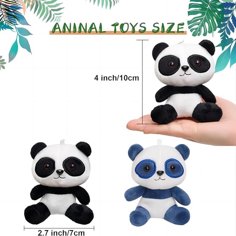 Pluche Panda Keychain