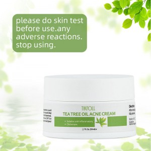 Tea tree olie acne crème