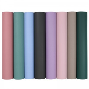 Frosted Coconut PU Rubber Yoga Mat